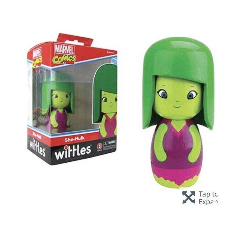 She-Hulk Wittles Wooden Doll